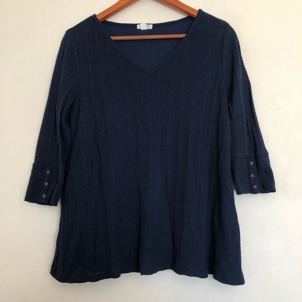 Roz & Ali double layered blouse